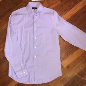 Men’s light purple button down